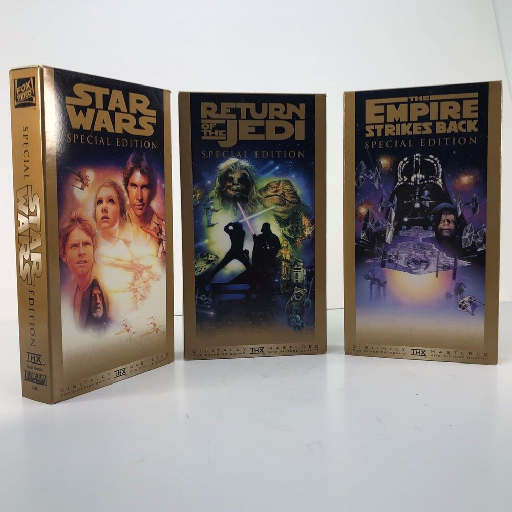 Star Wars Trilogy 1997 VHS Special Edition 4102930 - Picture 3 of 16